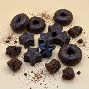 chocolate donut dark chocolate